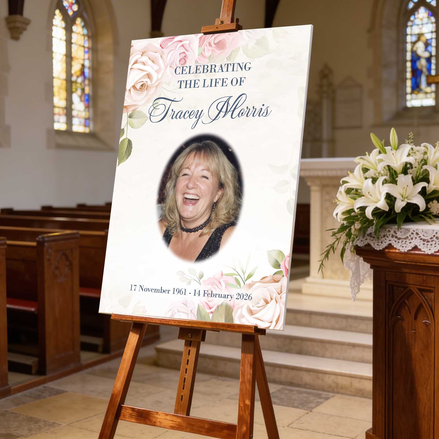Roses Remembrance Board