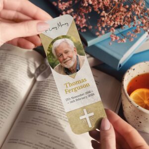 Simple Gold Bookmark
