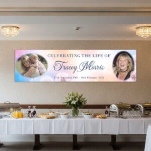 Dandelion Memorial Banner