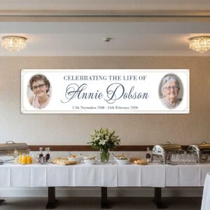 Elegant Memorial Banner