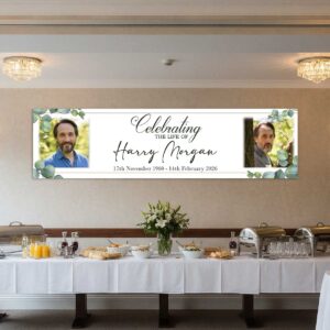 Eucalyptus Memorial Banner